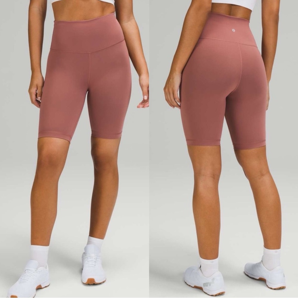 Lululemon Wunder Train High Rise Short 8" Spiced Chai Style W7BH0S‎ Size 4
